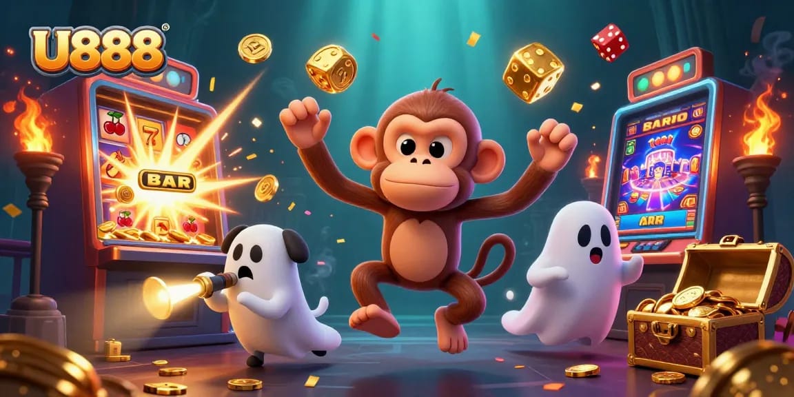 Immerse yourself in the U888 casino experience with lively characters and thrilling jackpot moments.
