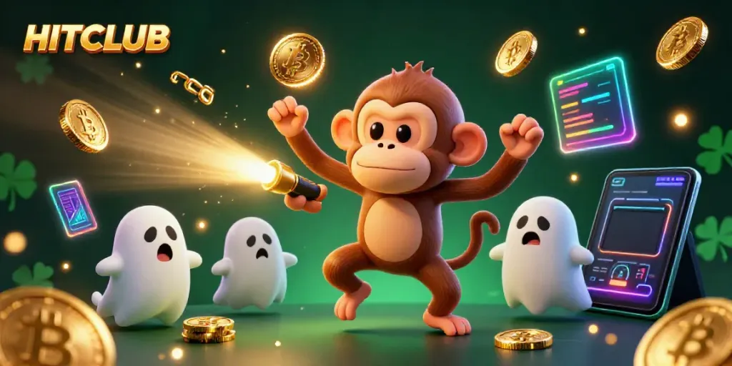 Experience exhilarating gaming thrills at HITCLUB's haunted casino filled with golden treasures and crypto excitement.