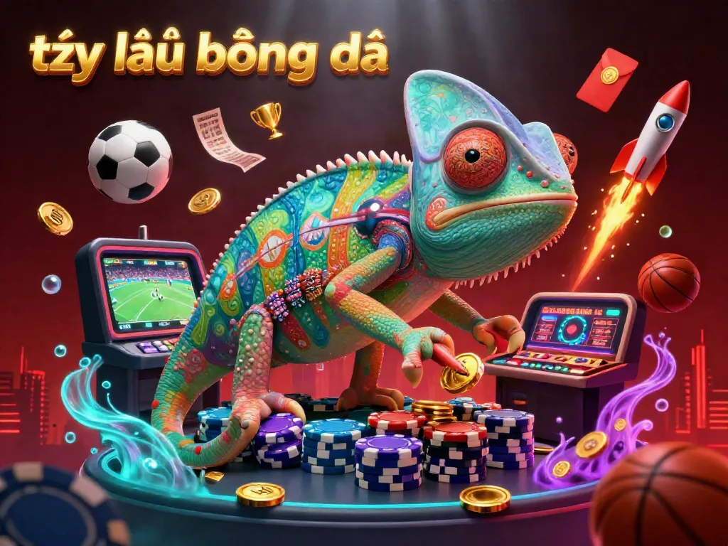 Experience the thrilling tỷ lệ bóng đá action with 3D chameleon casino owner at the vibrant sports betting scene.