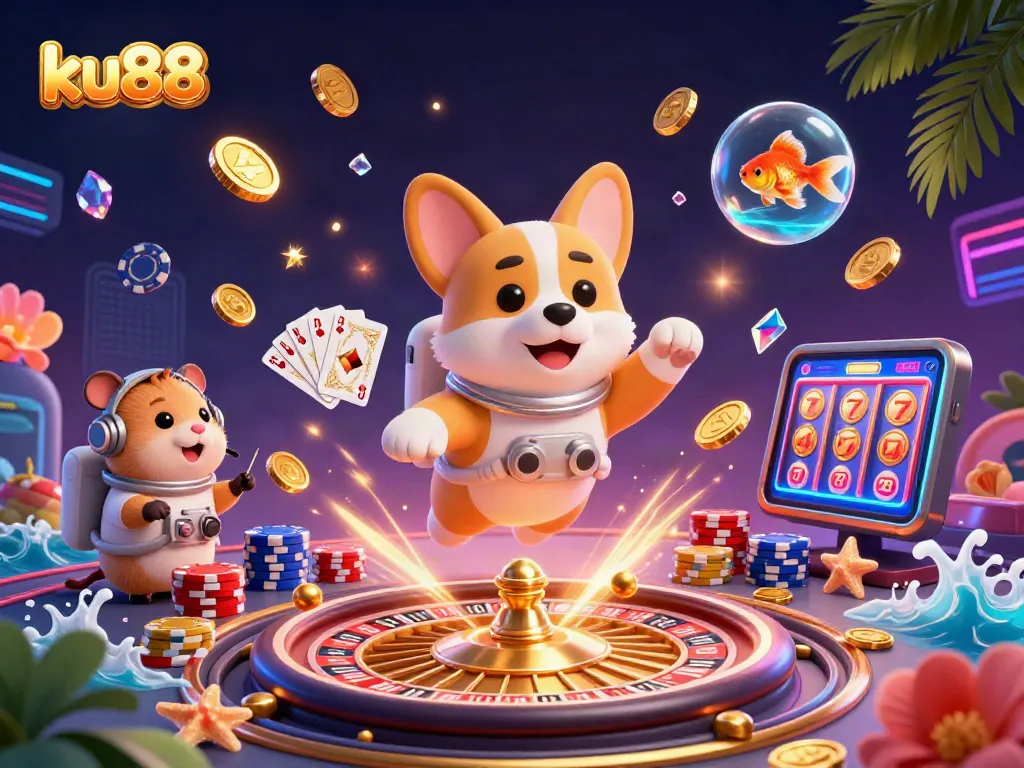 Play and win with ku88’s immersive casino experience featuring dynamic gaming elements