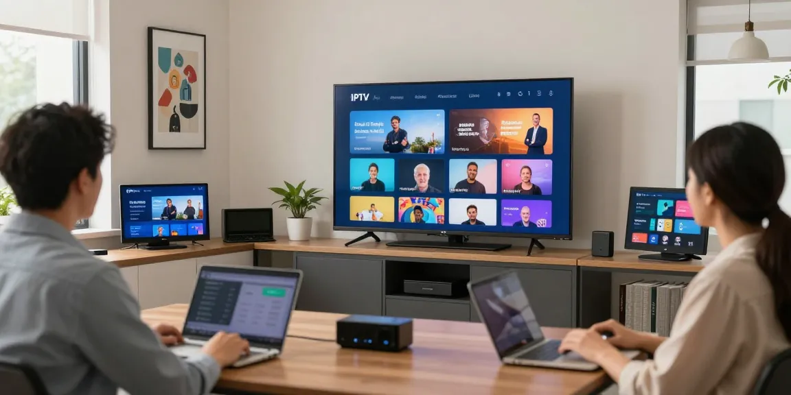 IPTV reseller providing trusted local service and expert guidance to clients in their nearby business.